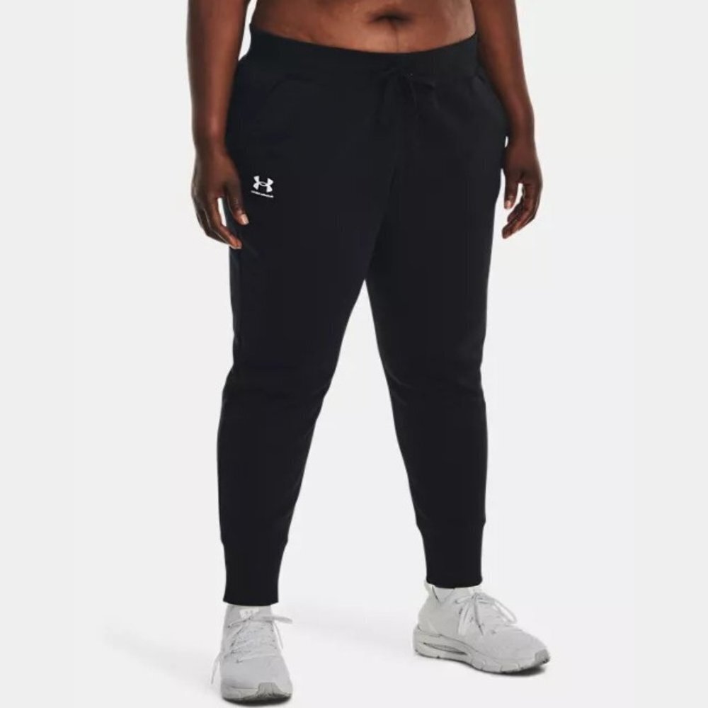 Under Armour Women's Rival Fleece Lock-Up Joggers - 3X